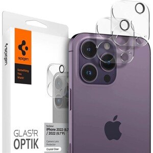 Spigen Glass Optik 2 Pack tvrdené sklo na fotoaparát iPhone 14 Pro/iPhone 14 Pro Max
