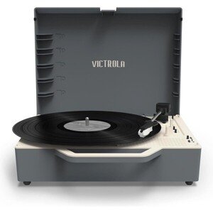 Victrola VSC-725SB Re-Spin kufríkový gramofón sivá