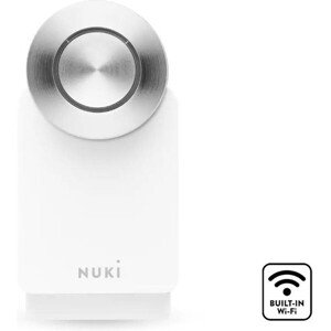 NUKI Smart Lock PRO 4. generácie šikovný zámok s podporou Matter biela