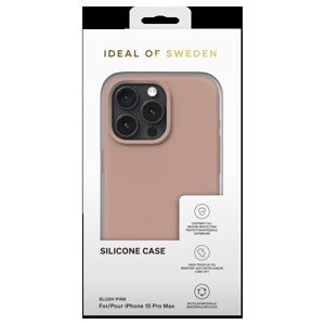 Silikónový ochranný kryt s Magsafe iDeal Of Sweden pre iPhone 15 Pro Max Blush Pink