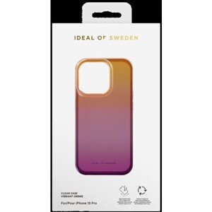 Ochranný kryt Clear Case iDeal Of Sweden pre iPhone 15 Pro Vibrant Ombre