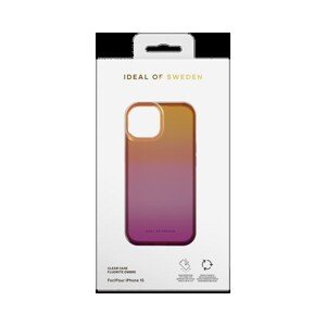 Ochranný kryt Clear Case iDeal Of Sweden pre iPhone 15 Vibrant Ombre