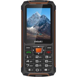 EVOLVEO StrongPhone Z6 DualSIM čierno-oranžová