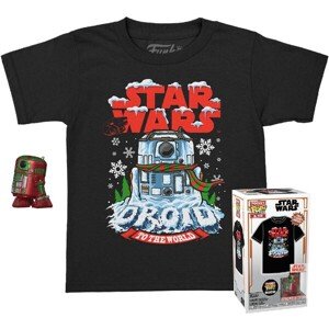 Funko Pocket POP! & Tee: Star Wars - Holiday R2D2 (MT) M (detské)