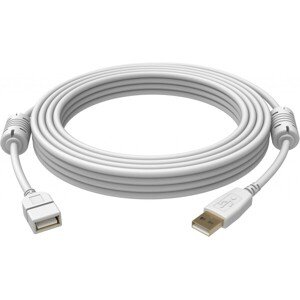 Vision USB 2.0 predlžovací kábel 5m TC 5MUSBEXT+ biely