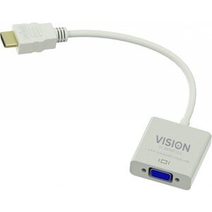 Vision HDMI na VGA adaptér TC-HDMIVGA biely