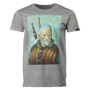 Tričko The Witcher - Geralt Van Gogh Art XL