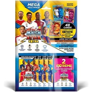 Futbalové karty Topps Match Attax Extra 23/24 - Mega Multipack