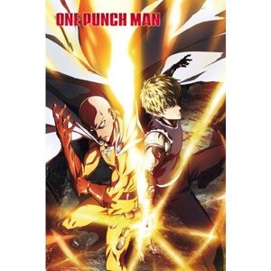 Plagát One Punch Man - Saitama & Genos (27)