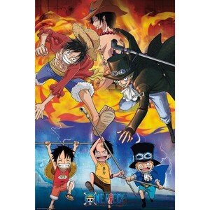 Plagát One Piece - Ace Sabo Luffy (33)