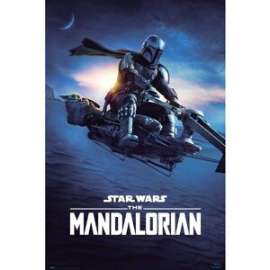 Plagát Star Wars: The Mandalorian - Speeder Bike 2 (153)
