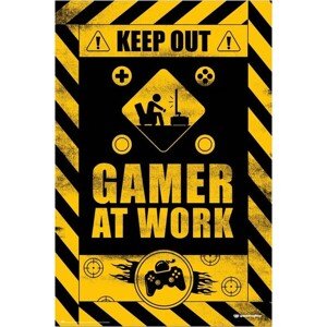 Plagát Keep Out! - Gamer at Work (169)