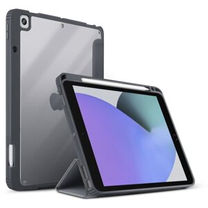 UNIQ Moven Antimikrobiálne puzdro iPad 10.2" (2020/2021) šedé