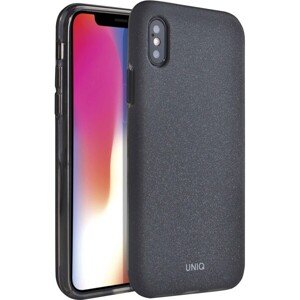 UNIQ Lithos Charcoal iPhone XS Max tmavo šedé