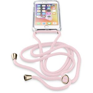 Cellularline Neck-Case so šnúrkou na krk Apple iPhone 6/7/8/SE (20/22) ružový