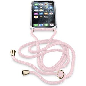 Cellularline Neck-Case so šnúrkou na krk Apple iPhone 11 Pro ružový
