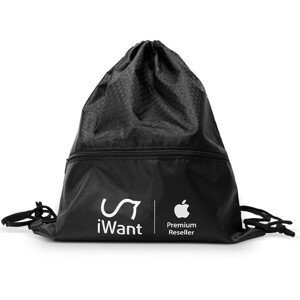 iWant Apple Premium Reseller batoh s vreckom čierny