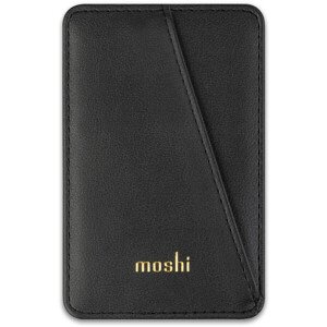Moshi SnapTo Slim Wallet magnetická peňaženka čierna
