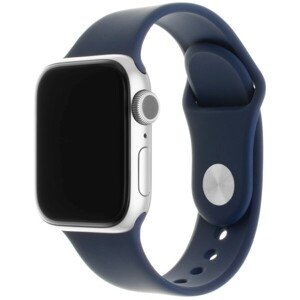 FIXED Silicone Strap silikónový remienok set Apple Watch 42 mm/44 mm modrý