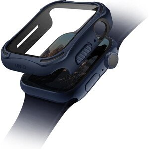 UNIQ Torres Antimikrobiálne odolné púzdro Apple Watch 4/5/6/SE (40mm) modré