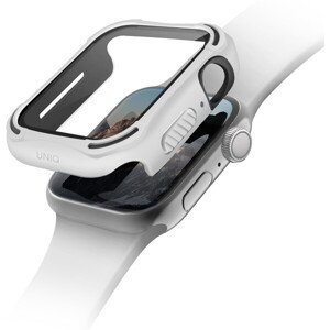 UNIQ Torres Antimikrobiálne odolné púzdro Apple Watch 4/5/6/SE (40mm) biele
