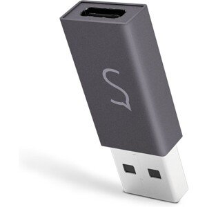 iWant USB-A / USB-C redukcia na kľúče vesmírne šedá