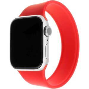 FIXED prevliekací silikónový remienok Apple Watch 38/40mm XL červený