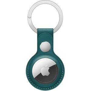 Apple AirTag kožená kľúčenka píniovo zelená