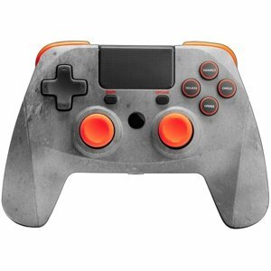 SNAKEBYTE GAME:PAD 4 S WIRELESS ROCK™ (PS4) sivo oranžový