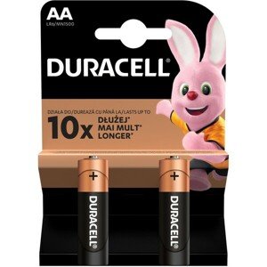 Duracell Basic AA alkalická batéria, 2 ks
