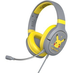 OTL PRO G1 detské herné slúchadlá s motívom Pokemon Pikachu