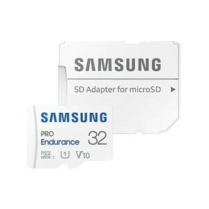Samsung micro SDXC 32GB PRO Endurance + SD adaptér