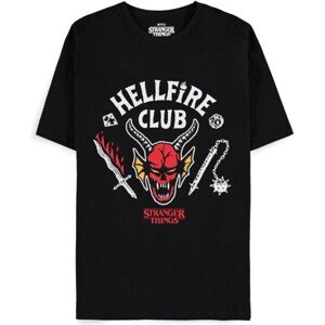 Tričko Stranger Thing krátky rukáv - Hellfire Club S