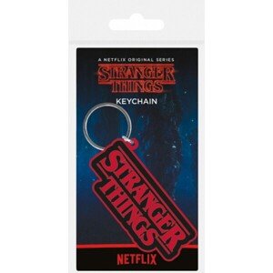 Kľúčenka gumová, Stranger Things - logo