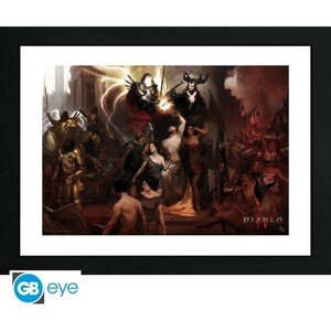 Obraz v ráme Diablo IV - Nephalems