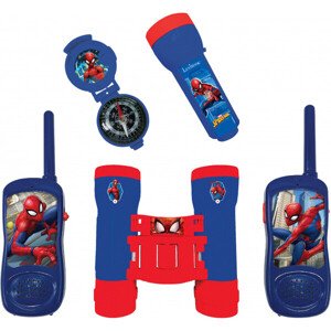 Lexibook set 3v1 Spiderman (vysielačky, ďalekohľad, baterka)