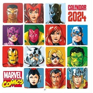 Kalendár Marvel Comics 2024