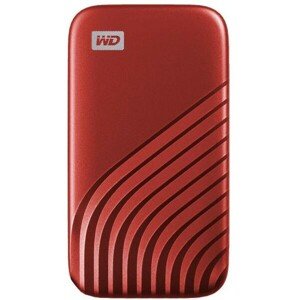 WD My Passport externý SSD 1TB červený