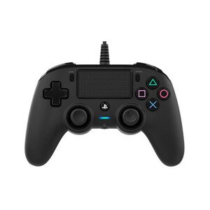 PS4 HW Gamepad Nacon Compact Controller Black - rozbaleno