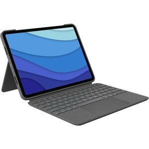 Logitech Combo Touch puzdro s CZ klávesnicou iPad Pro 12.9" (5./6. generácie) šedé