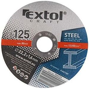 EXTOL 106920 - Kotúč rezný na kov 125x1,6x22