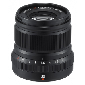 Fujifilm XF50mm F2.0 R WR čierny 16536611 - Objektív