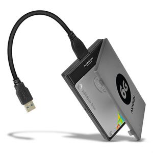 AXAGON ADSA-1S6 USB3.0 ADSA-1S6 - SATA HDD adapter + 2.5" puzdro