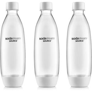 SodaStream Fľaša - 3x1L biele pre prístroje Source, Play, Power a Spirit