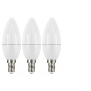 Emos Classic candle 5W E14 neutrálna biela 3ks ZQ3221.3 - LED žiarovky set
