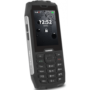 MyPhone Hammer 4 strieborný TELMYHHA4SI - Mobilný telefón outdoor