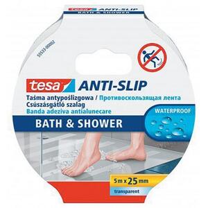 TESA Strend Pro Anti-slip Bath&Shower 2171060 - Paska protišmyková do kúpeľne, transparentná, 25 mm, L-5 m