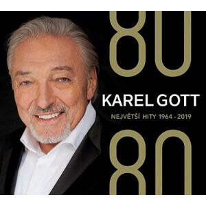 Gott Karel - 80/80 Největší hity 1964-2019 (4CD) - audio CD