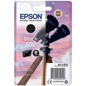 Epson 502 black XP-5100 4.6ml C13T02V14010 - Náplň pre tlačiareň