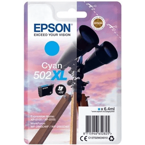 Epson 502XL cyan XP-5100 6.4ml C13T02W24010 - Náplň pre tlačiareň